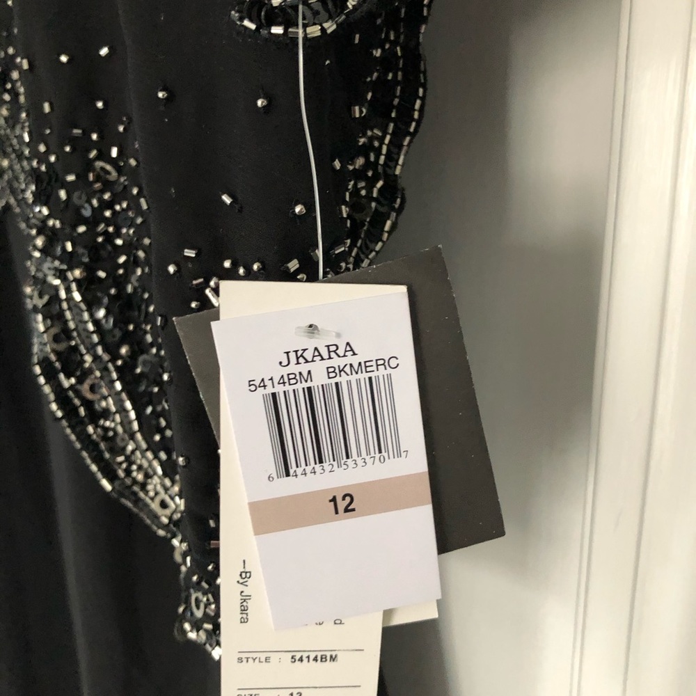 JKara Black Evening Gown